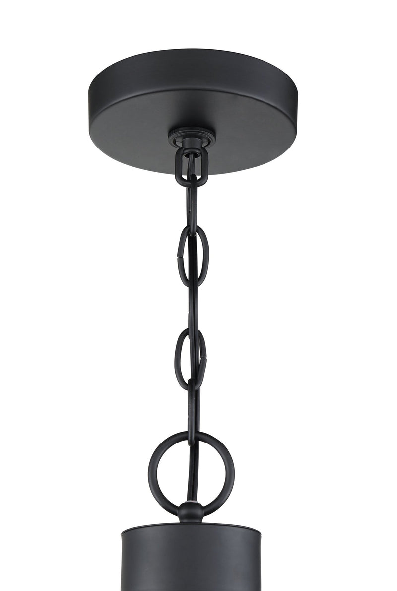 Que 5 Light 14.75" Pendant in Flat Black