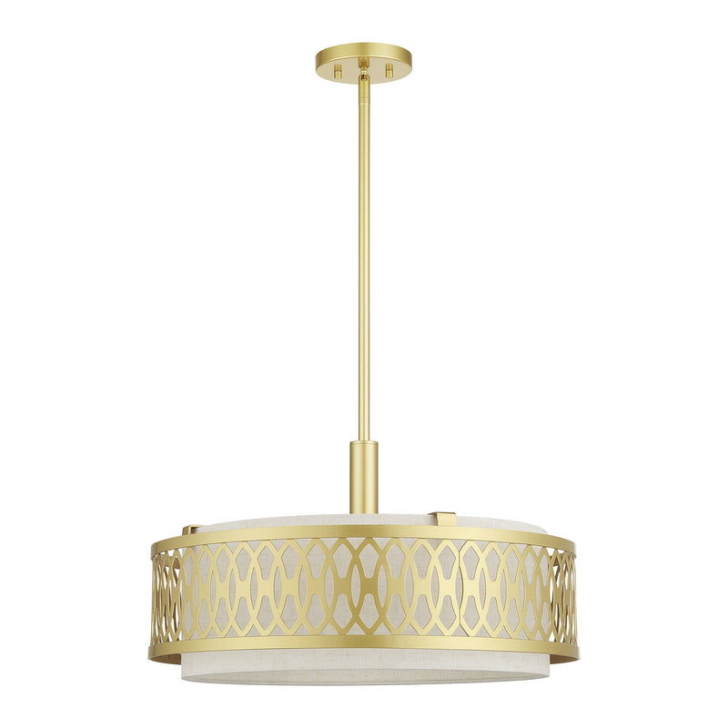 Vistaview 4-Light Chandelier in Soft Gold