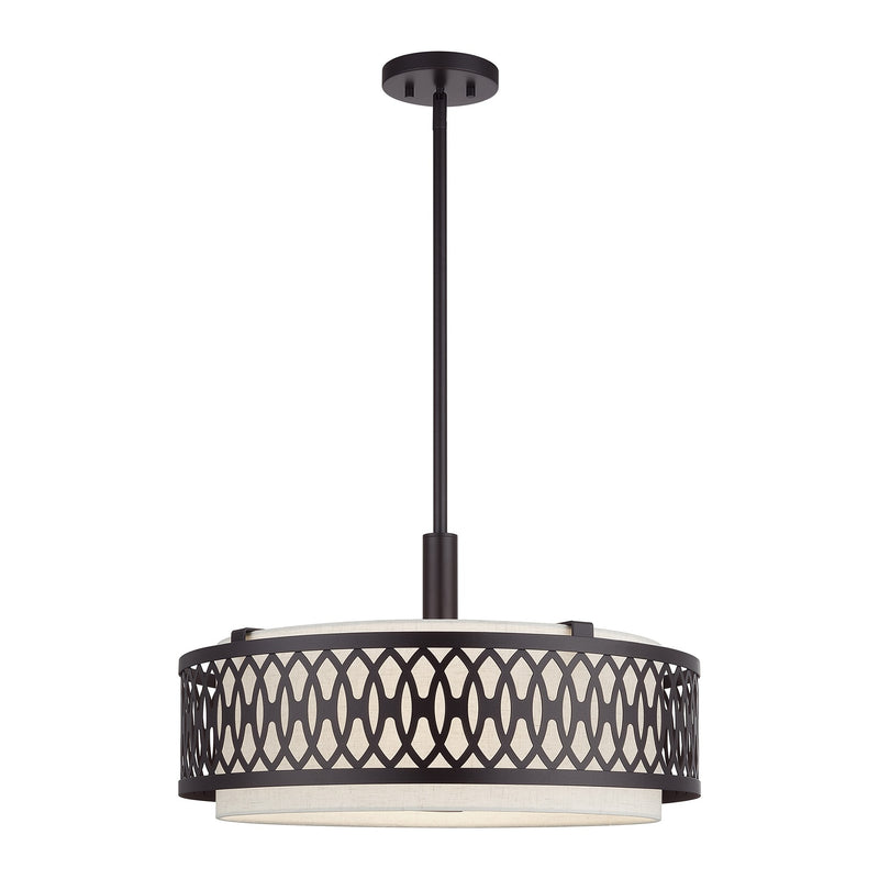 Vistaview 4-Light Chandelier in English Bronze