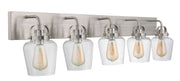 Trystan 5 Light 38" Vanity in Brushed Polished Nickel