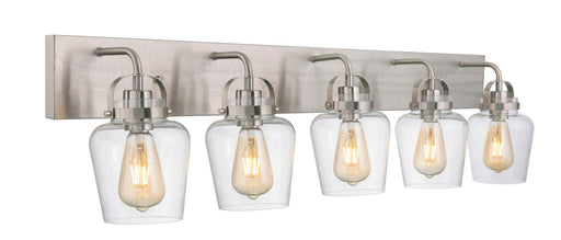 Trystan 5 Light 38" Vanity in Brushed Polished Nickel