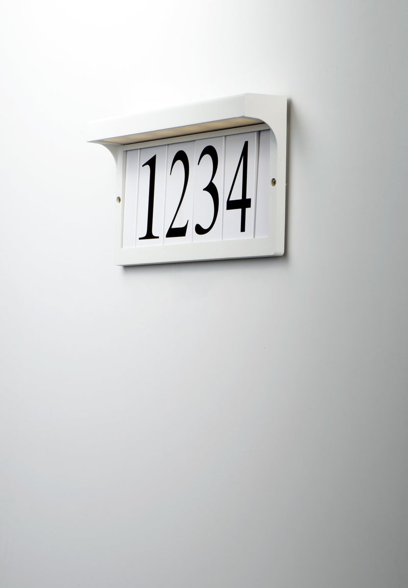 Address LED Light Frame in White