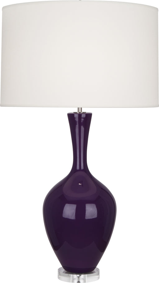 Audrey Table Lamp with Fondine Fabric Shade - Lamps Expo