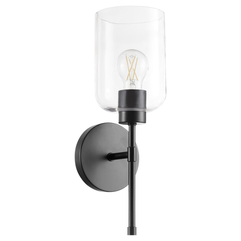 Tribute 1 Light Wall Sconce in Matte Black