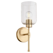 Tribute 1 Light Wall Sconce in Aged Brass
