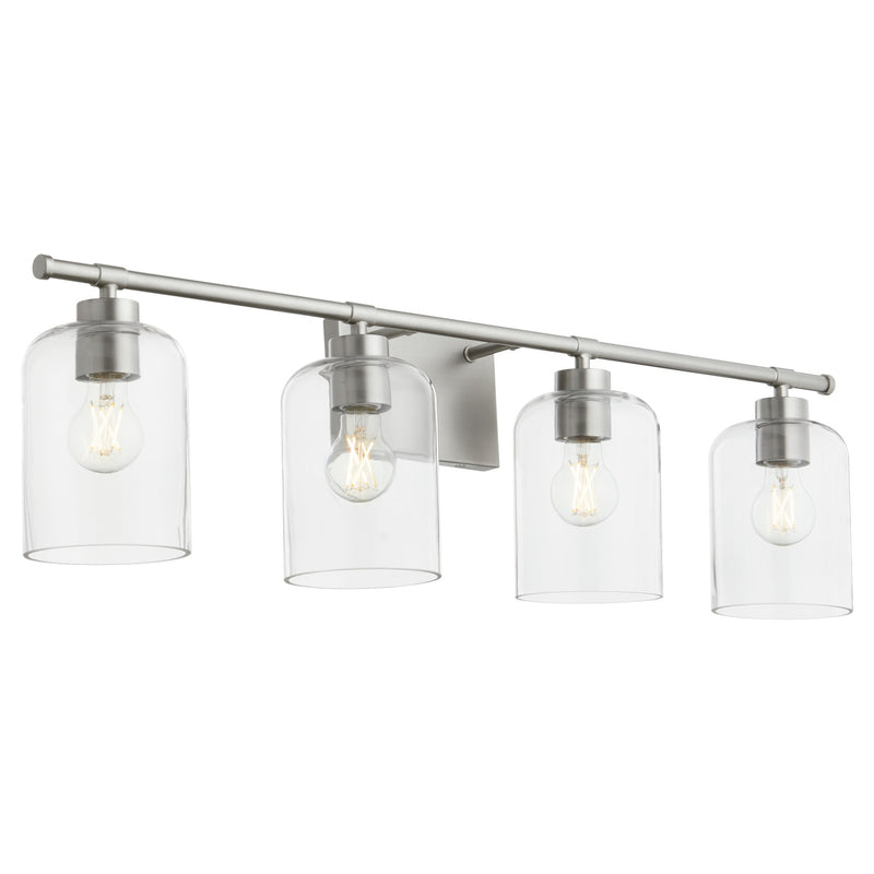 Tribute 4 Light Vanity in Satin Nickel
