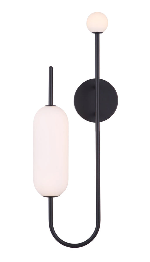 Tuli LED Wall Sconce in Flat Black