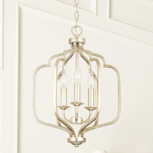 Ophelia 3-Light Chandelier in Winter Gold