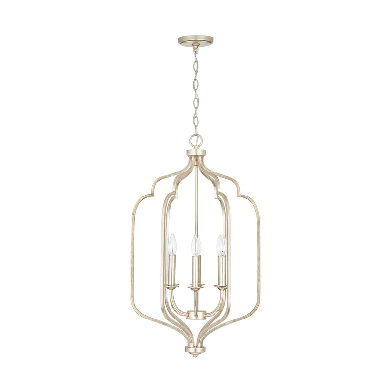 Ophelia 6-Light 18" Chandelier in Winter Gold