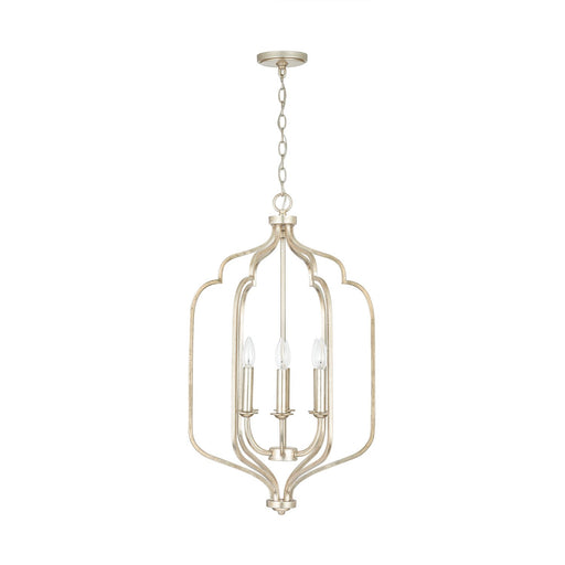 Ophelia 6-Light 18" Chandelier in Winter Gold