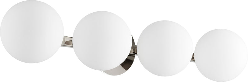 Jasper 4 Light Vanity in Polished Nickel