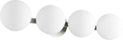 Jasper 4 Light Vanity in Satin Nickel