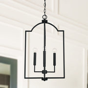 Carter 4-Light Chandelier in Matte Black