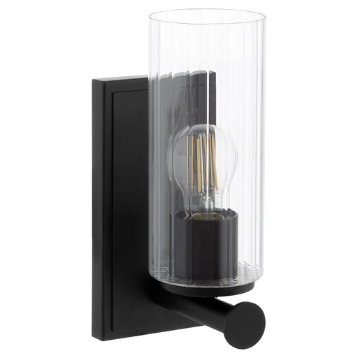 Mercier 1 Light Wall Sconce in Matte Black
