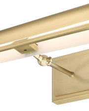 Pendleton Medium Picture Light in Brushed Brass