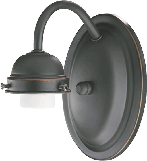1 Light Traditional Wall Sconce in Old World