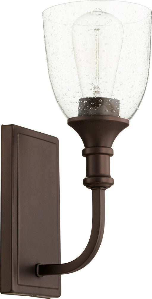 Richmond 1 Light Wall Sconce in Oiled Bronze