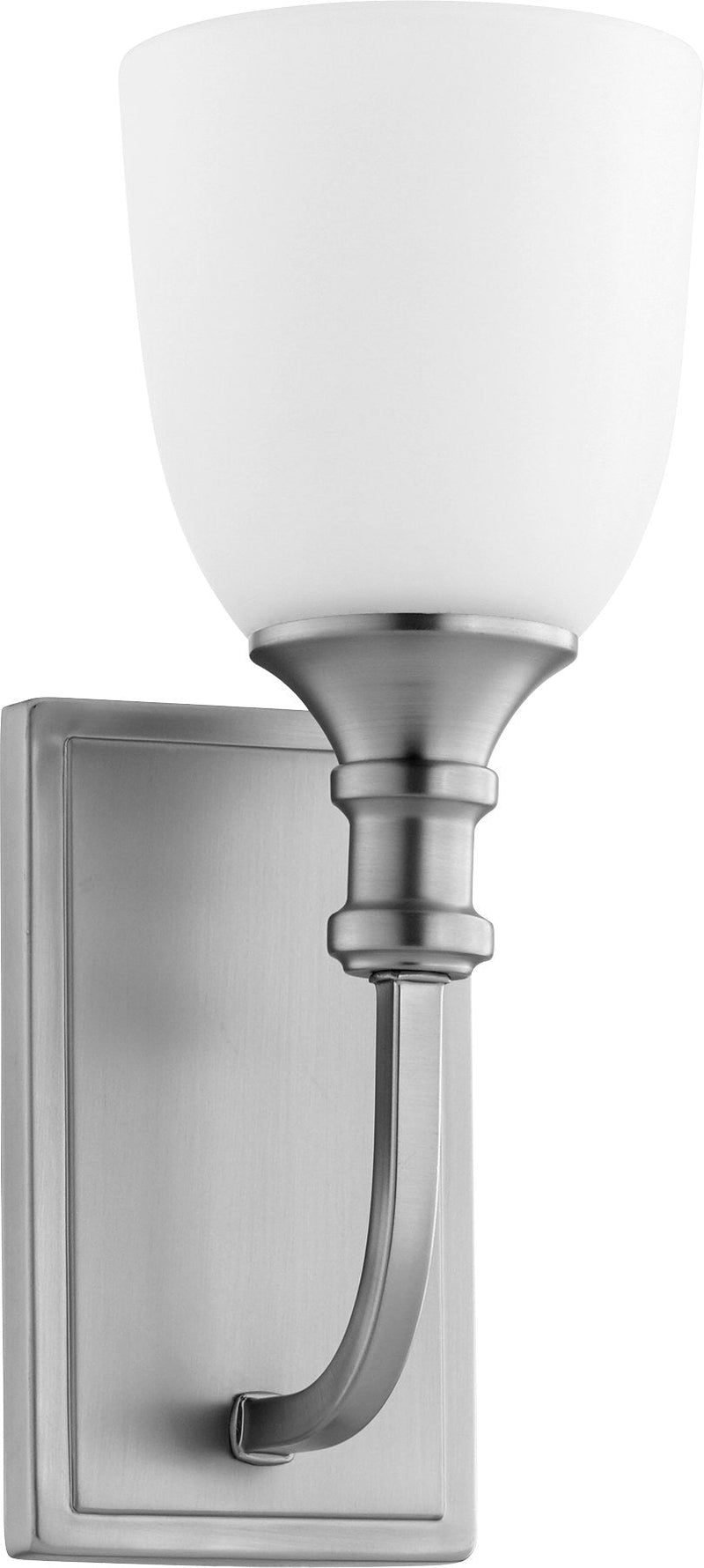 Richmond 1 Light Wall Sconce in Satin Nickel