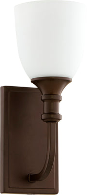 Richmond 1 Light Wall Sconce in Oiled Bronze