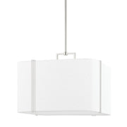 Downing 4-Light Pendant in Polished Nickel
