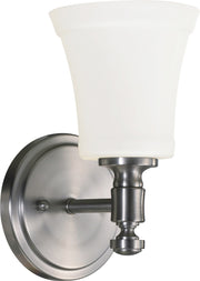 Rossington 9" Tall 1 Light Wall Sconce in Satin Nickel