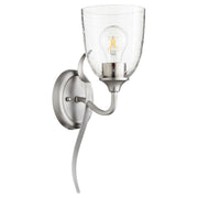 Jardin 1 Light Wall Sconce in Satin Nickel