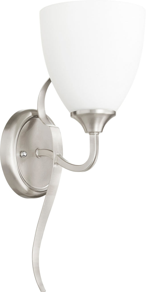 Jardin 1 Light Wall Sconce in Satin Nickel