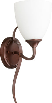 Jardin 1 Light Wall Sconce in Oiled Bronze