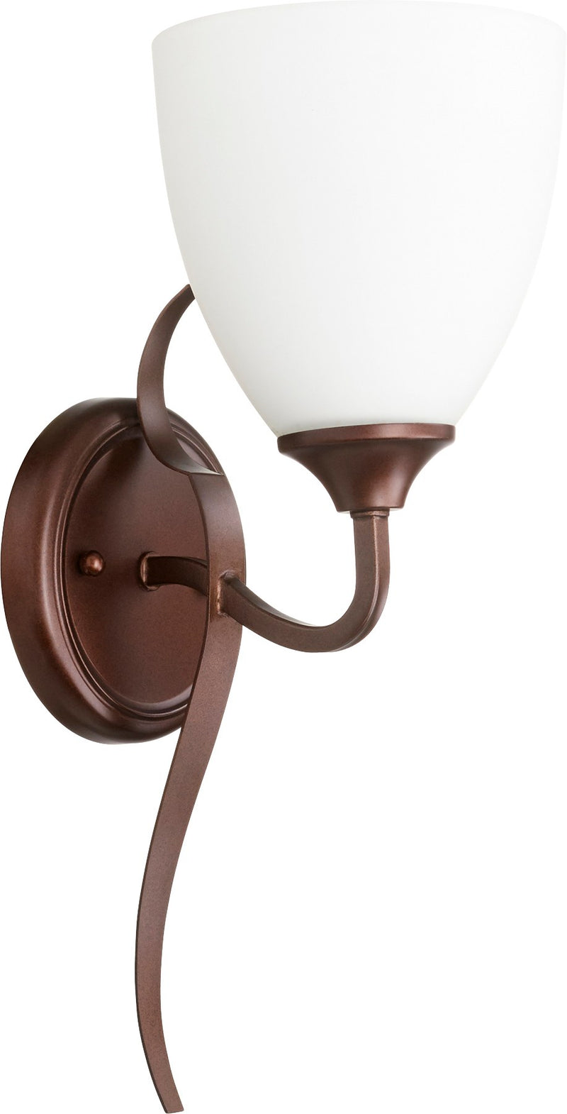Jardin 1 Light Wall Sconce in Oiled Bronze