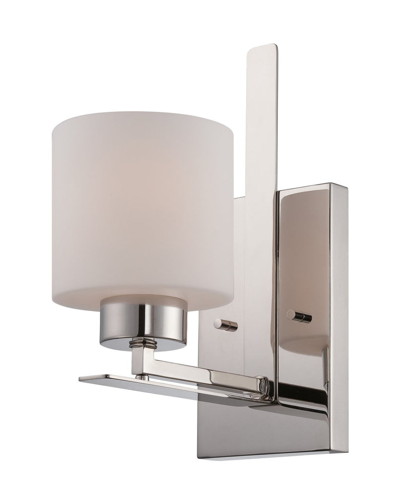 Parallel Bath Sconce in Polished Nickel