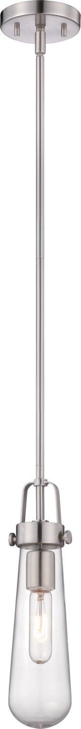 Beaker Mini Pendant in Brushed Nickel