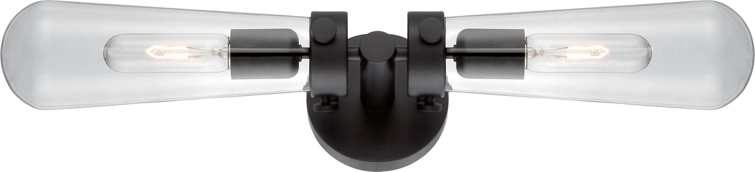 Beaker 2-Light Wall Sconce in Aged Bronze