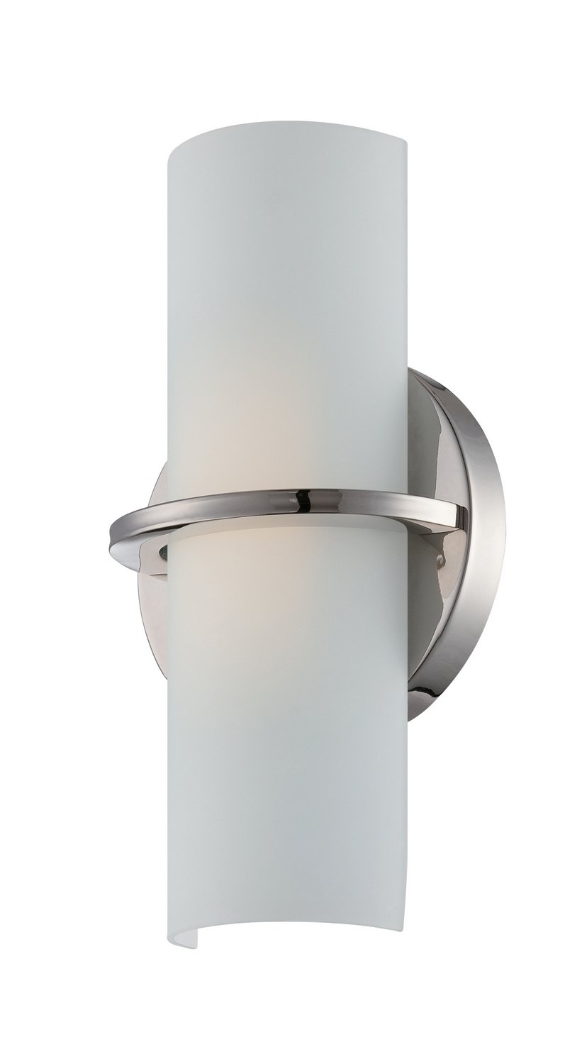 Tucker LED Bath Vanity Light in Polished Nickel