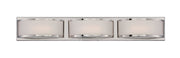 Mercer 3-Light LED Bath Vanity Light in Polished Nickel