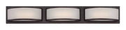 Mercer 3-Light LED Bath Vanity Light in Georgetown Bronze