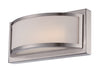 Mercer (1) LED Vanity in Brushed Nickel