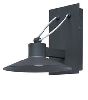 Civic Small Frosted Glass LED Outdoor Wall Sconce in Architectural Bronze