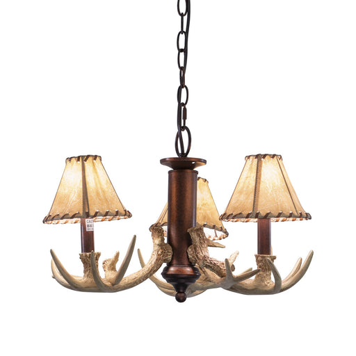 Lodge 3-Light Light Kit (Dual Mount) in Weathered Patina