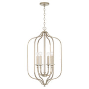 Breigh 4-Light Chandelier in Brushed Champagne