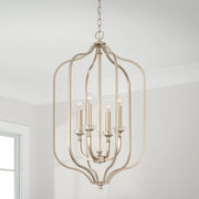 Breigh 4-Light Chandelier in Brushed Champagne