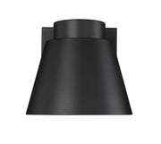 Asher 1 Light 12" Outdoor Wall Light in Black