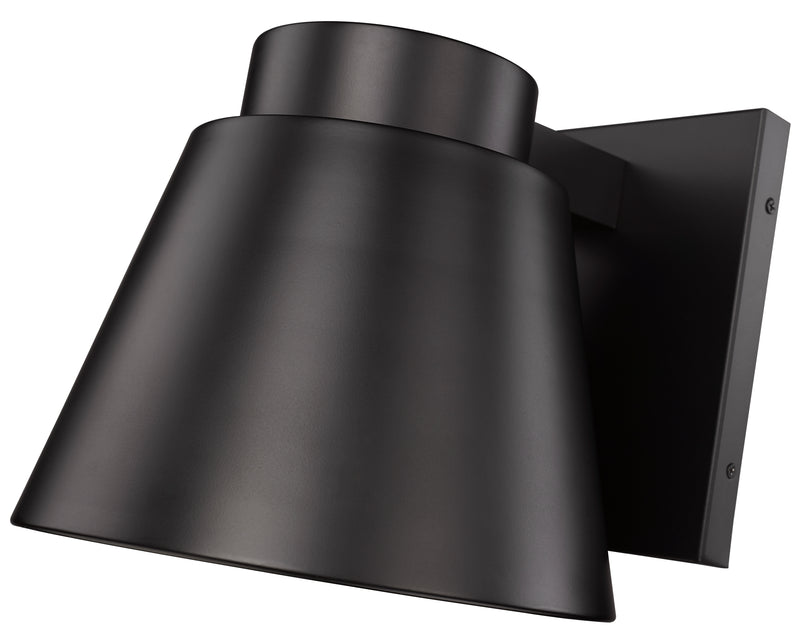 Asher 1 Light 12" Outdoor Wall Light in Outdoor Rubbed Bronze