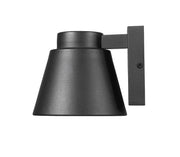 Asher 1 Light 5.5" Outdoor Wall Light in Black