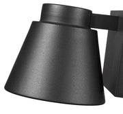 Asher 1 Light 5.5" Outdoor Wall Light in Black