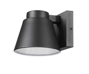 Asher 1 Light 5.5" Outdoor Wall Light in Black