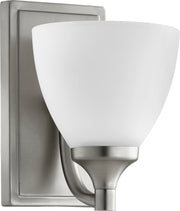 Enclave 1 Light Wall Sconce in Satin Nickel
