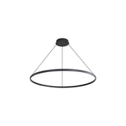 Veritas 35" Pendant in Sand Black