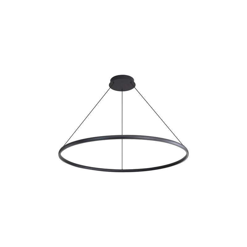 Veritas 35" Pendant in Sand Black