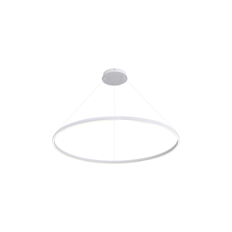 Veritas 35" Pendant in Sand White