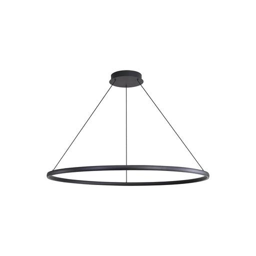 Veritas 47" Pendant in Sand Black